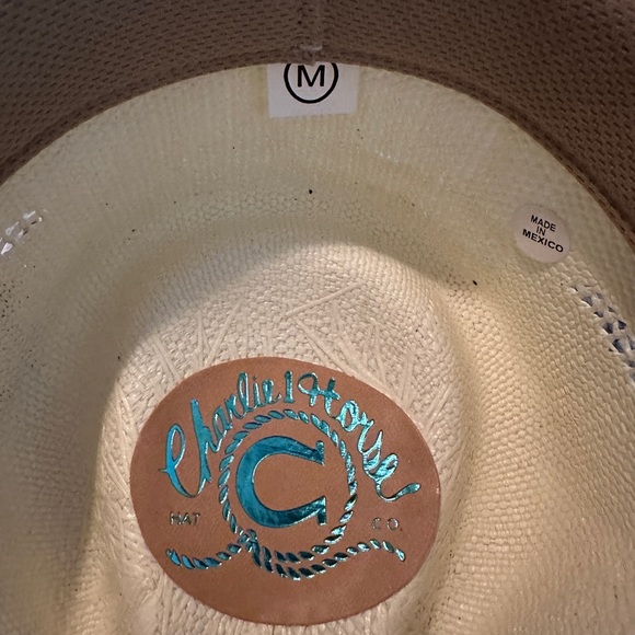 Charlie 1 Horse Straw Hat size Medium - Picture 3 of 3